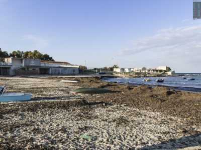 Superato il lido predetto, il tragitto prosegue verso l�interno per circumnavigare il villaggio turistico �Baia San Giorgio�, attivo dal 1957. Una viuzza sterrata permette poi l�ingresso a �cala pantano�, la foce di Lama San Giorgio
